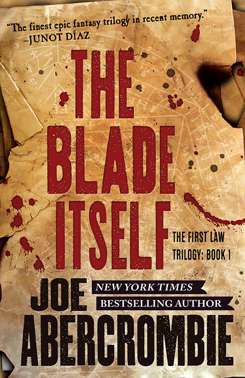 The Blade Itself Book Cover, Fantasy novel