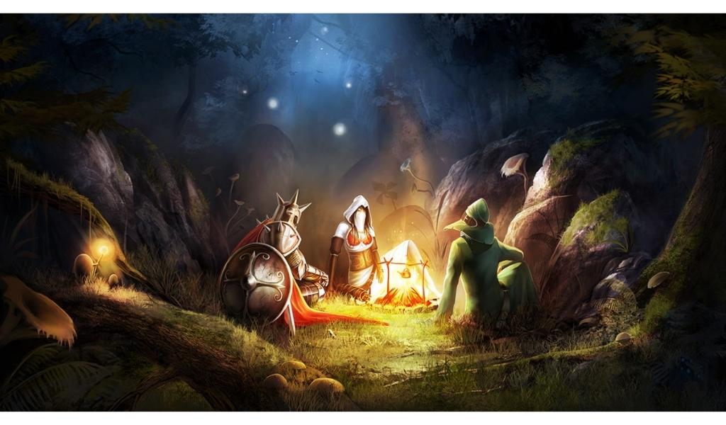 fantasy-characters-around-the-campfire