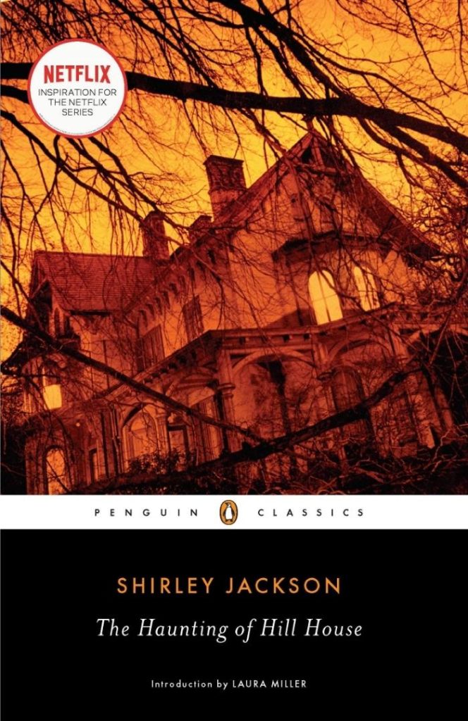 The Haunting of Hill House book cover depicts Hill House