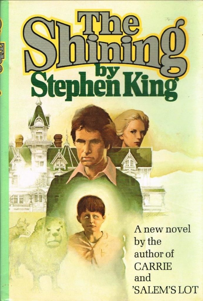 The Shining by Stephen King book cover