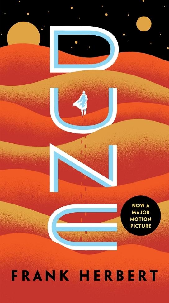 Dune, book 1 cover. 